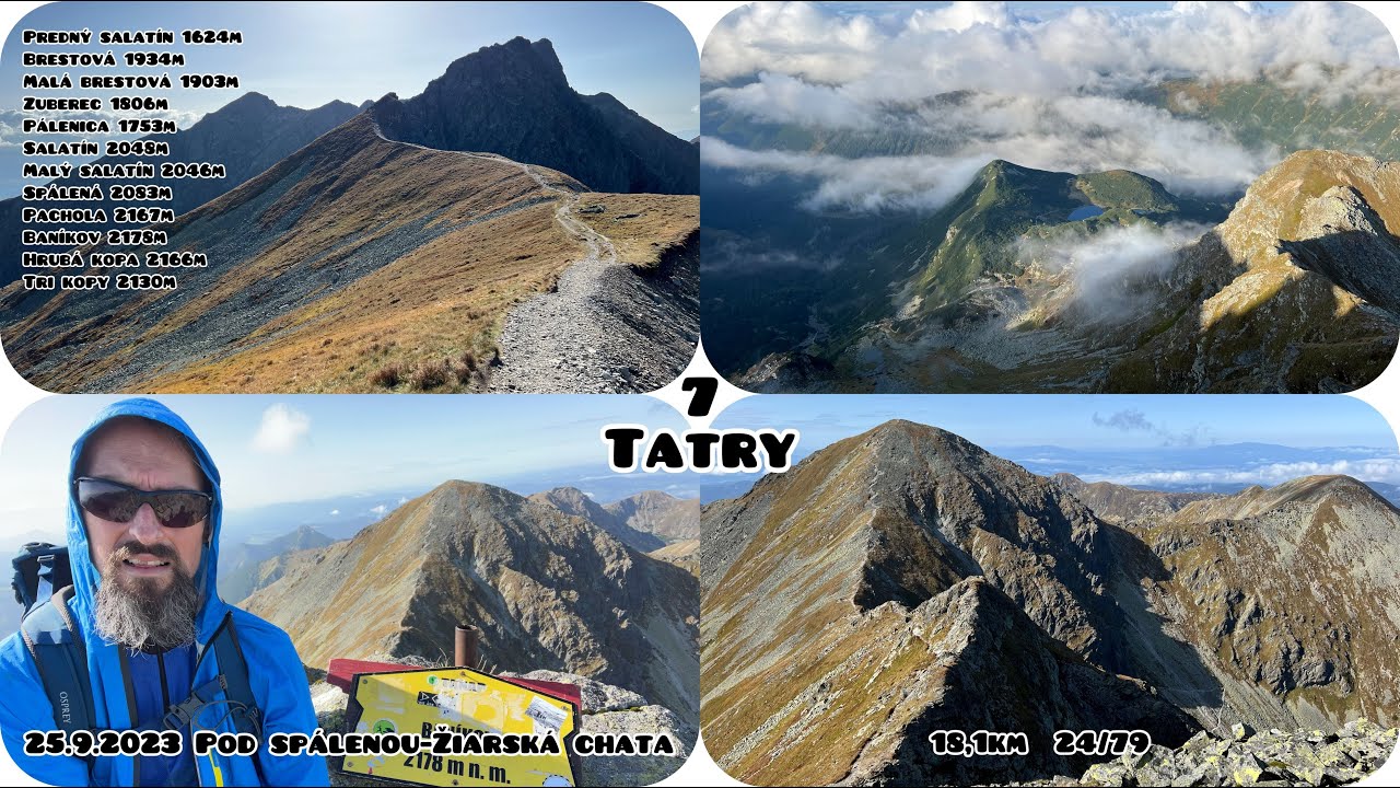 Západní Tatry 1 - 25.9.2023