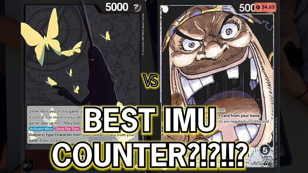 Is Teach the best counter to Imu?!?!?!? | OP13 Imu vs Teach One Piece TCG