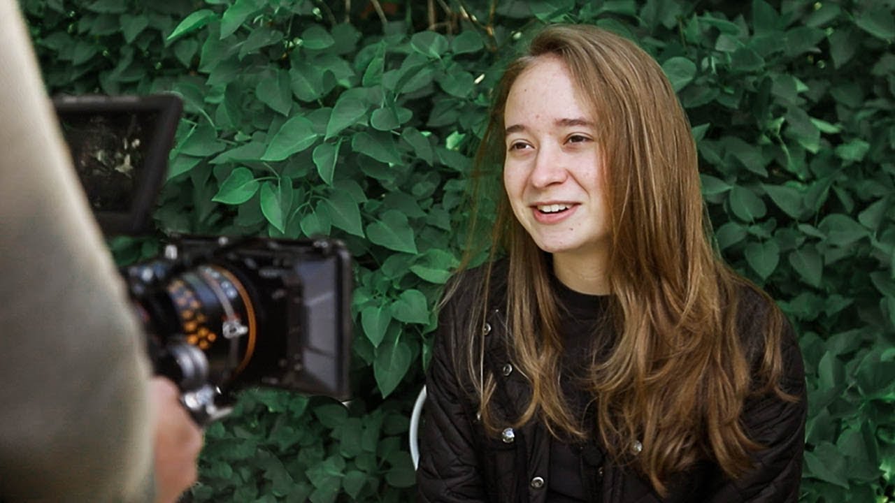 Behind the scenes of my first official video shoot!