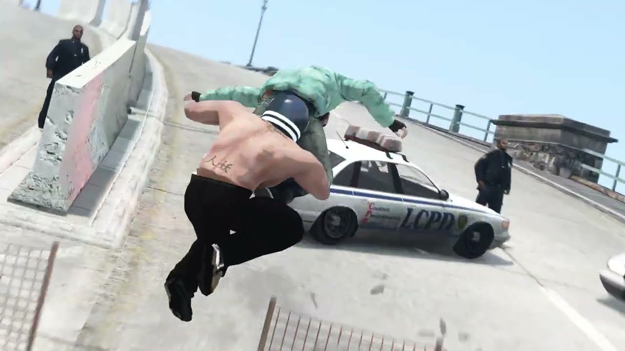 GTA - Car Crashes & Ragdoll Moments #2