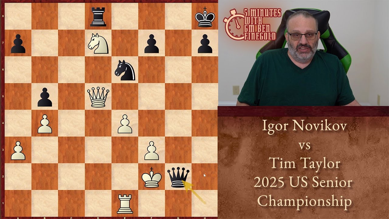 Five Minutes with Ben: Igor Novikov vs Tim Taylor, 2025 US Senior Championship