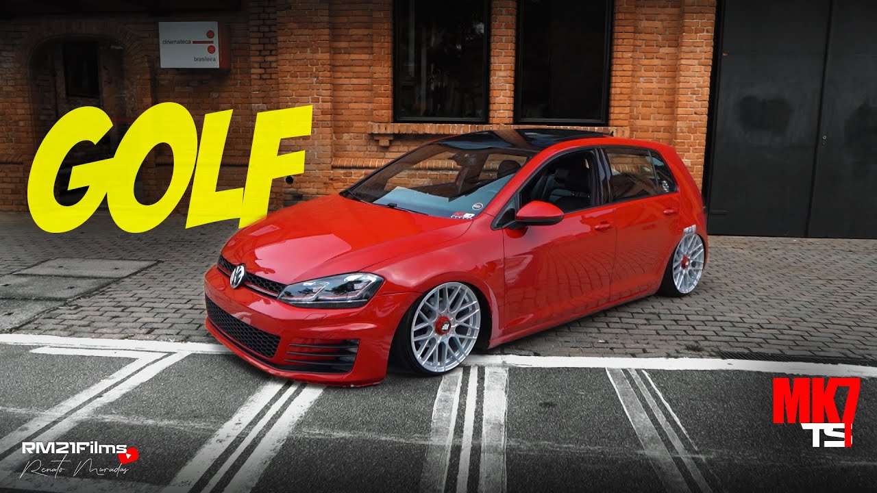 VW GOLF 7 TSI MK7 - SUSPENSÃO A AR E ESCAPE DUPLO