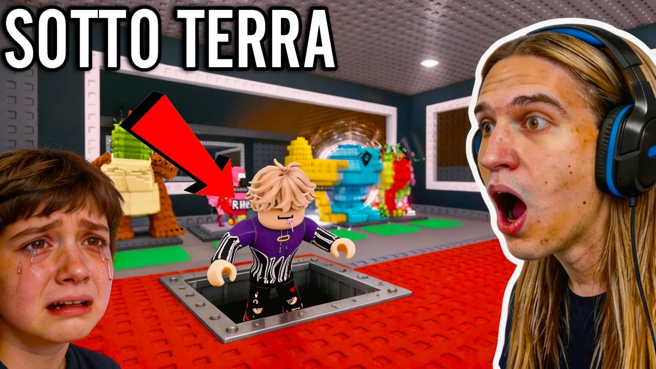 Divento invisibile per rubare tutti i brainrot a questo bambino.