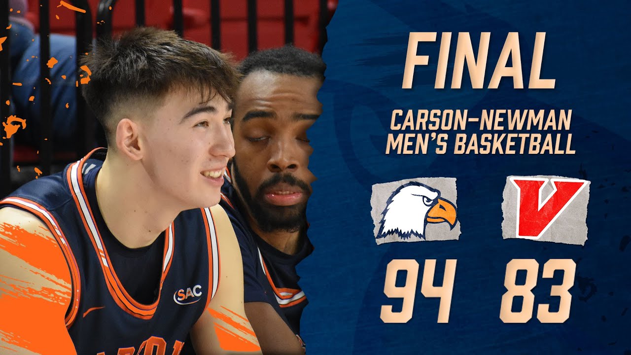 Carson-Newman Men's Basketball Rewind 2023-24: C-N 94, UVA Wise 83 Full Broadcast Replay 2-21-24