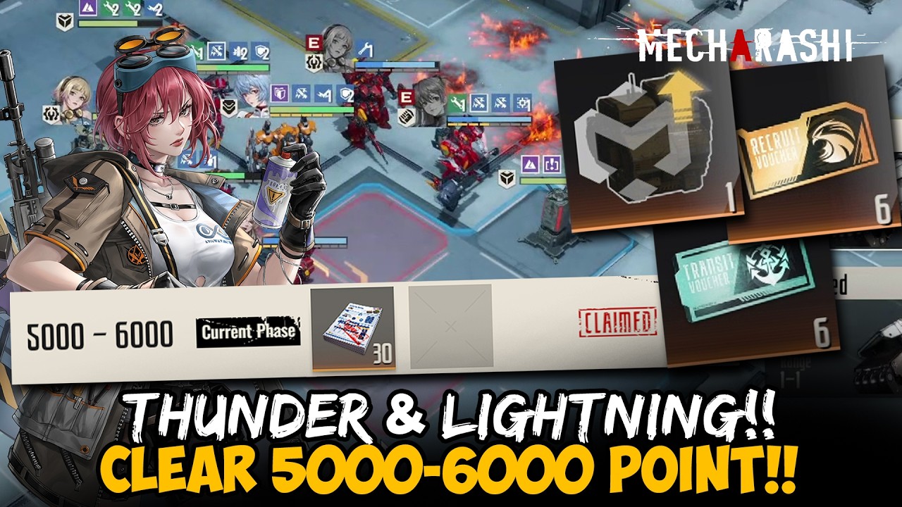 FREE TIKET GACHA & SOLID ARASHIUM!!? EVENT THUNDER & LIGHTNING!! - MECHARASHI