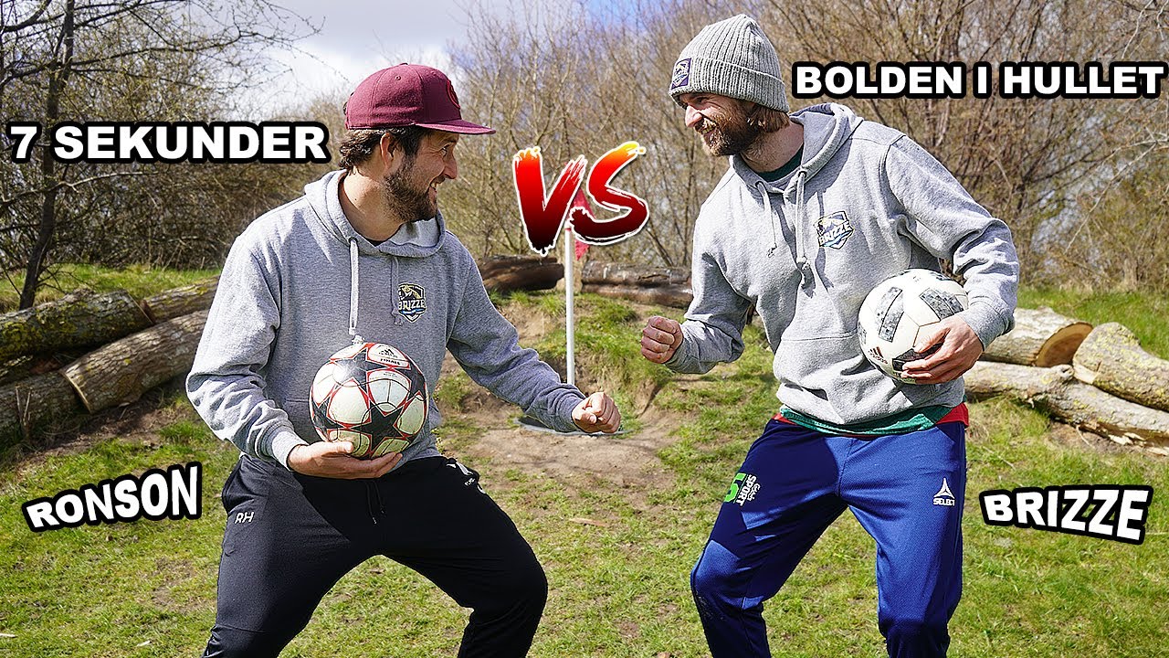 7 SEKUNDERS FODBOLDGOLF CHALLENGE! RONSON VS BRIZZE!