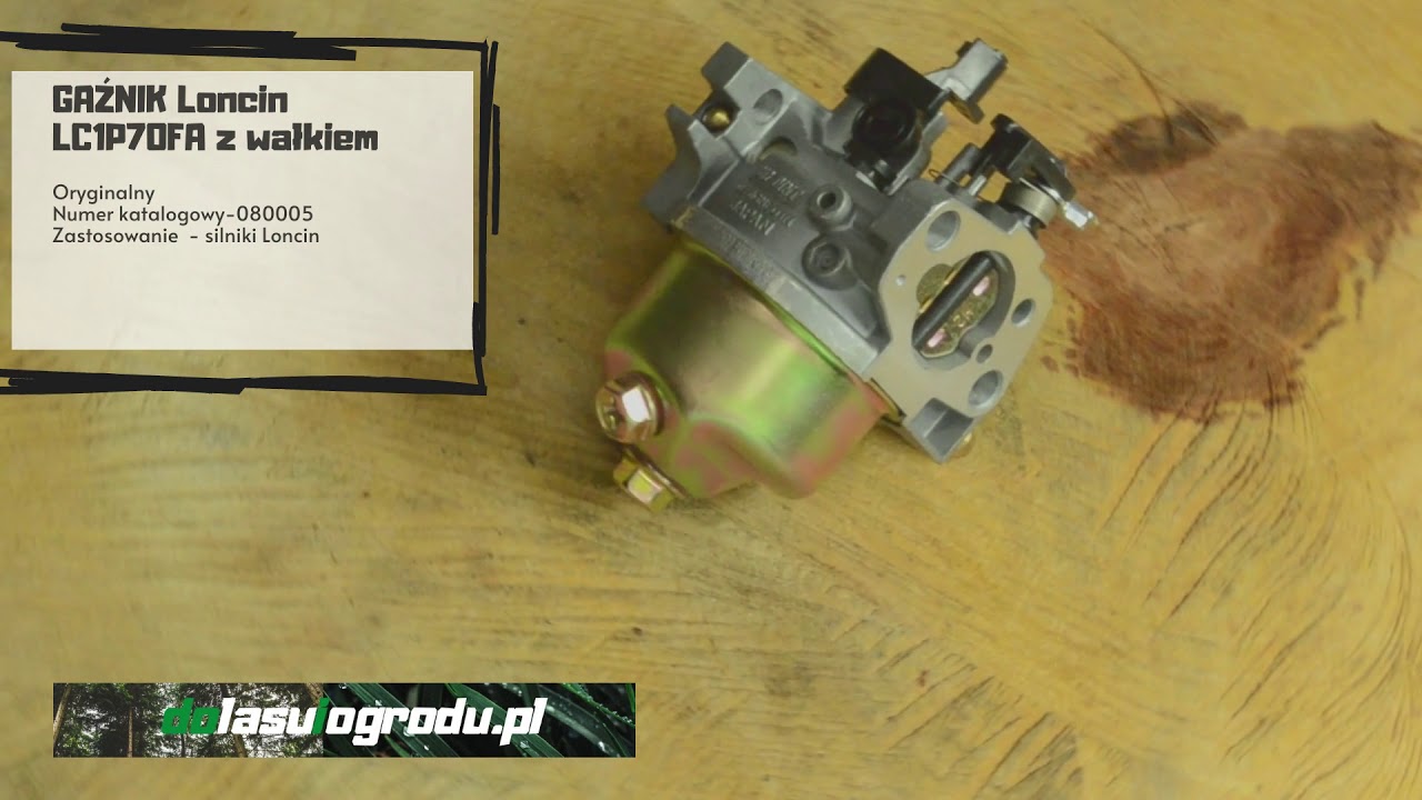 GAŹNIK Loncin LC1P70FA z wałkiem