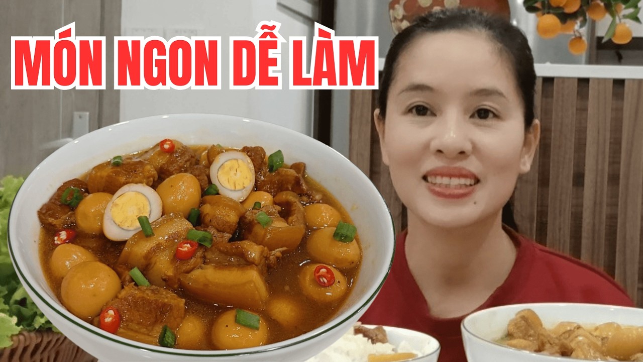 Cách Làm Thịt Kho Tàu Trứng Chim Cút Mềm Dừ, Béo Thơm - Món Ăn Truyền Thống Cho Mâm Cơm Ngày Tết
