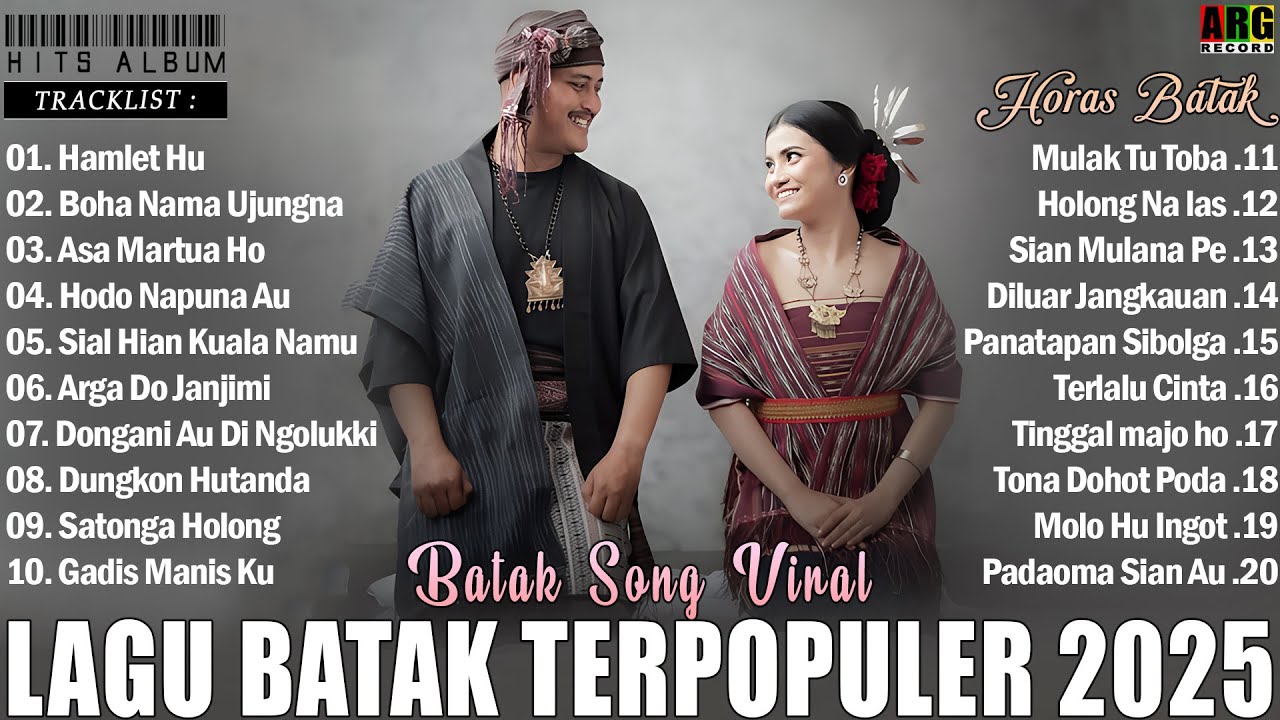 Lagu Batak Terbaru 2025 Enak Di Dengar Saat Ini - Nonstop Kumpulan Album Batak Terpopuler 2025