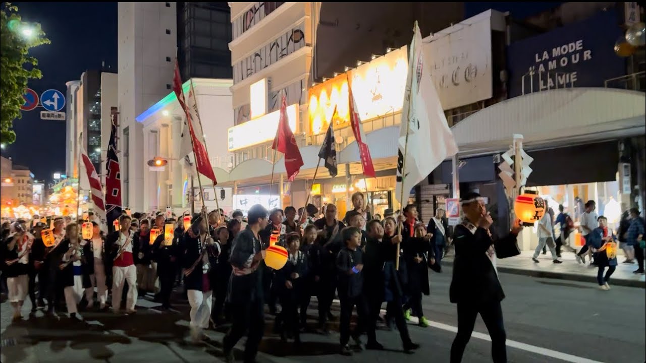 【2024浜松まつり】激練りのレベルが桁違いだ！『合同練り』