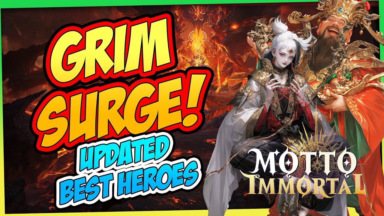 🔥Grim Surge Melted by Caishen Ult Spam | MOTTO IMMORTAL