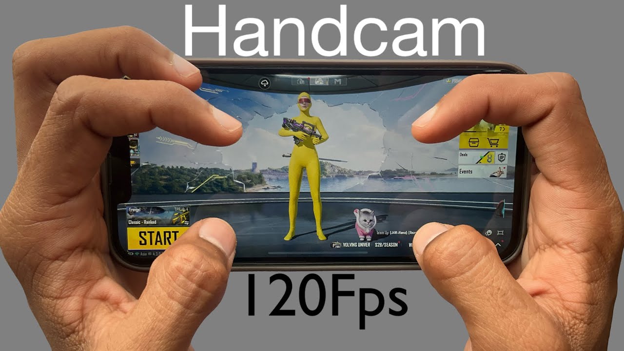 NEW UPDATE 4.3 GAMEPLAY HANDCAM IPHONE 13 PRO Super Smooth 120Fps Gaming Livik Test PUBG Mobile 