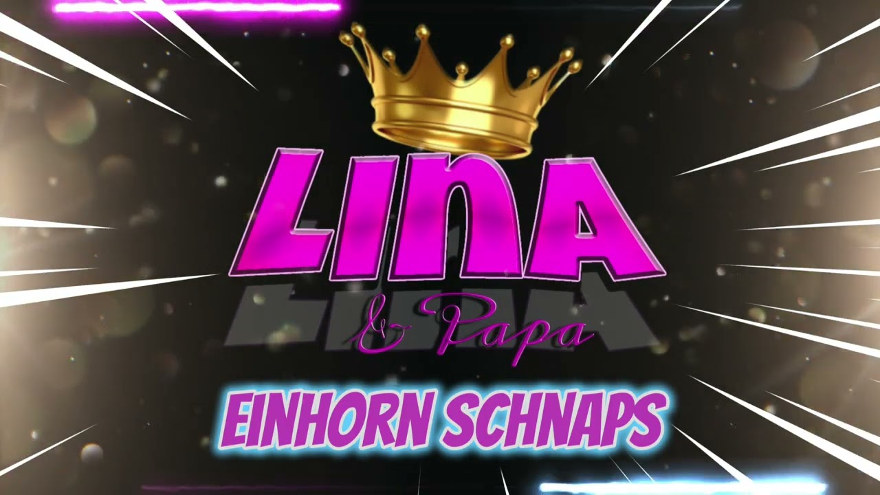 Lina & Papa   Einhorn Schnaps