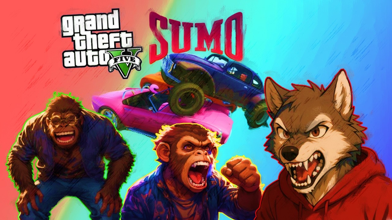 Me vs Friends: RIP 5 Seconds Later - GTA V SUMO