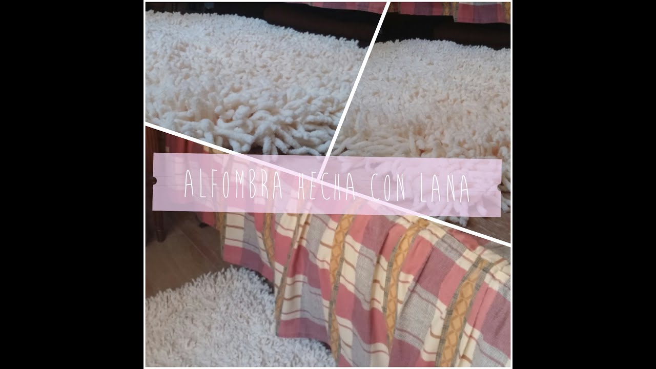 DIY: Alfombra hecha a mano (con lana)