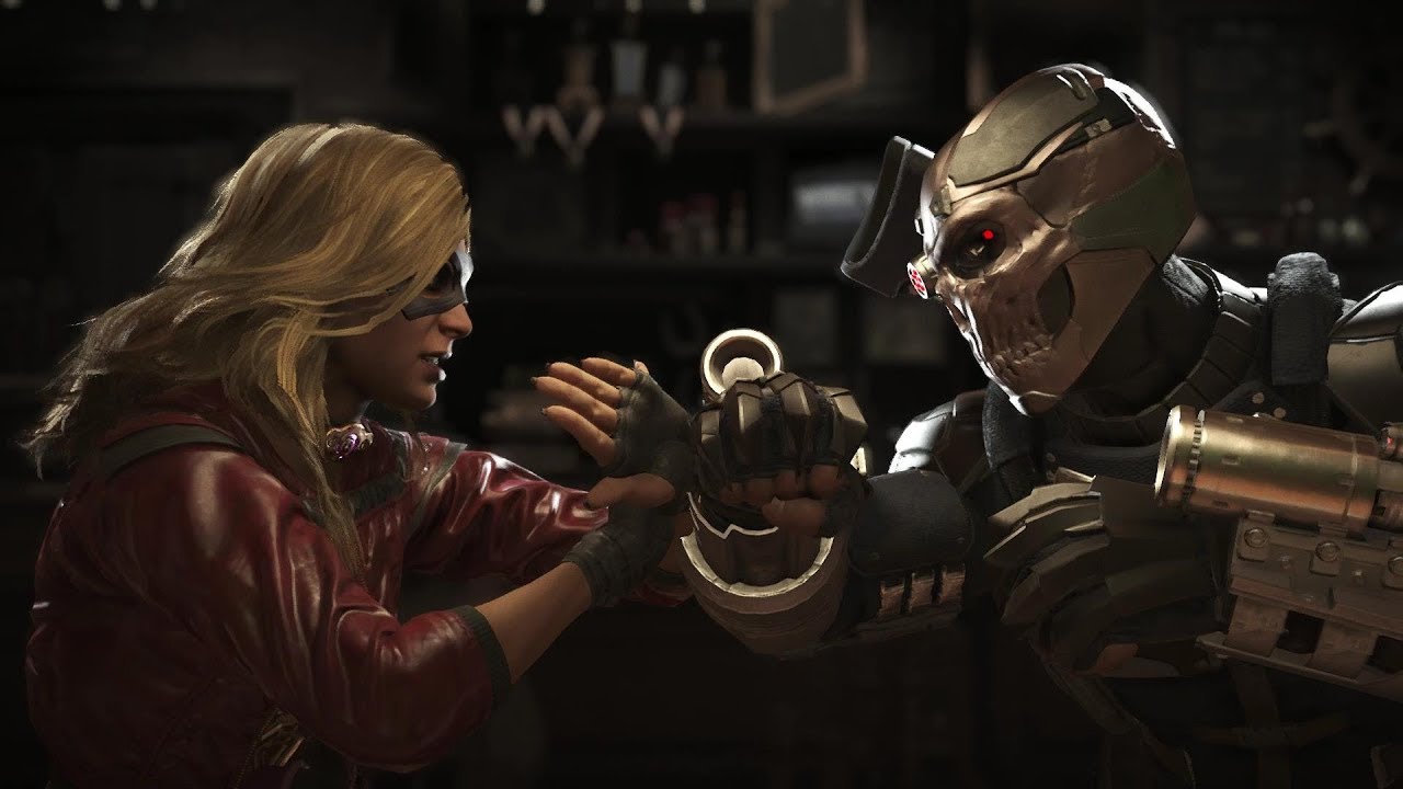 Injustice 2 : Black Canary Vs Deadshot - All Intro/Outros, Clash Dialogues, Super Moves