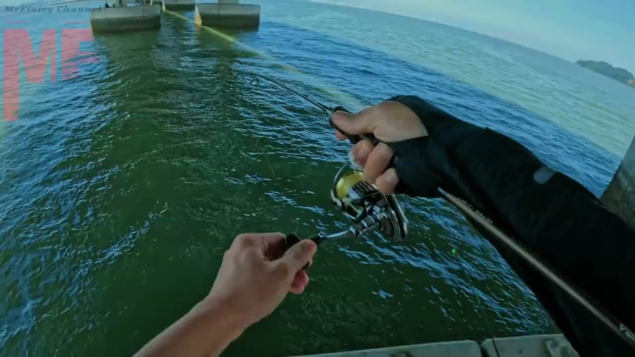 Menapak Jambatan Penang 2 #v9 #fishing #fishingvideo #mancing #fish #bottomfishing #jigging