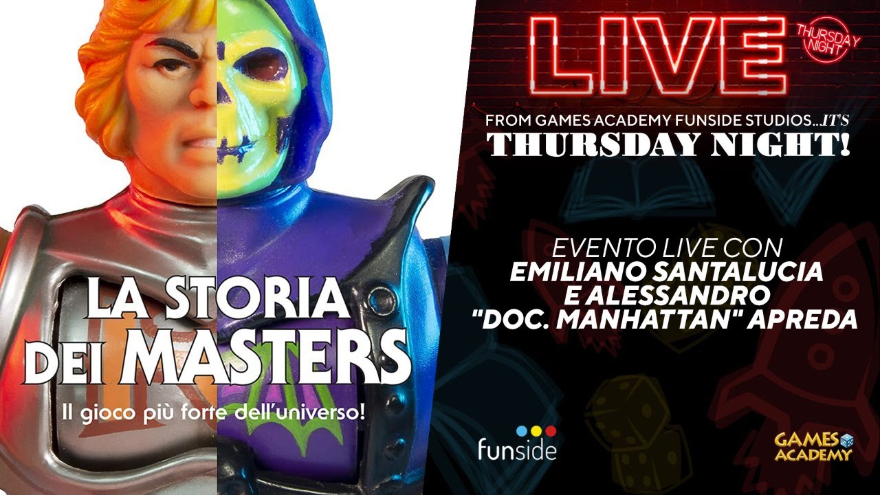 Thursday Night LIVE! La Storia dei Masters, Il Gioco Più Forte dell'Universo! (Dynit)