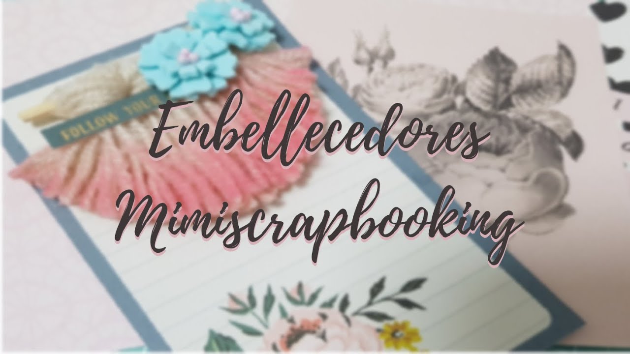 Embellecedores SCRAPBOOKING Tutorial JUNT@S