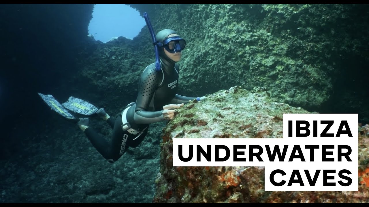 Ibiza Underwater Caves | Tania Panés | Freediving with Cressi