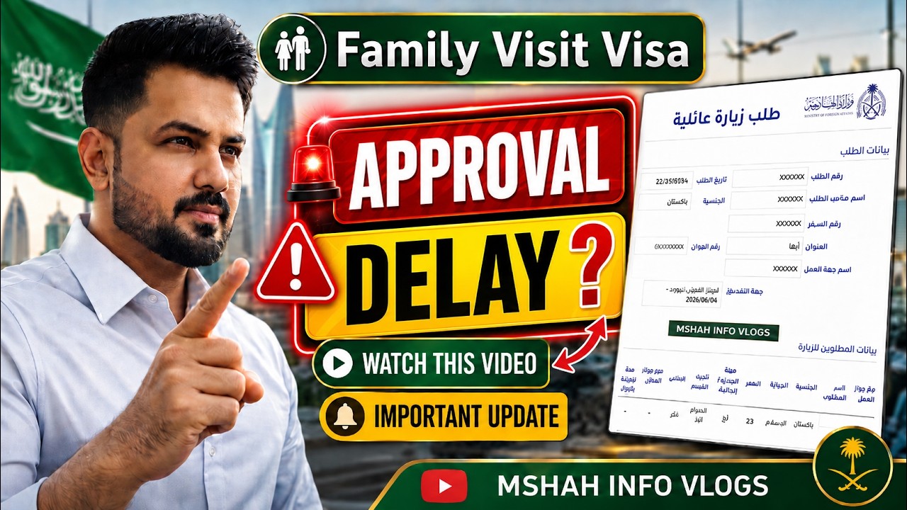 Family Visit Visa Approval Delay? Important Update for Pending Applications