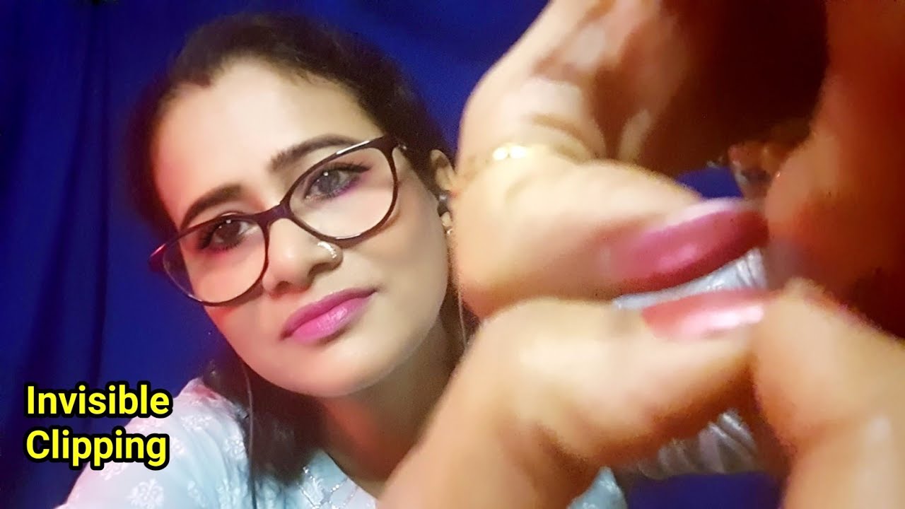 ASMR Invisible Clipping 👩‍🦱| Dearly ASMR| Asmr personal attention|