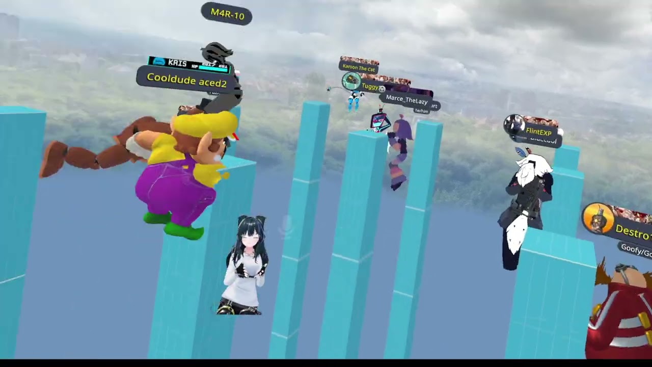Yeeting out everyone in VR Chat