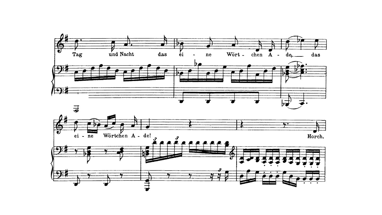 Die böse Farbe(Schubert) 성악반주 Piano accompaniment