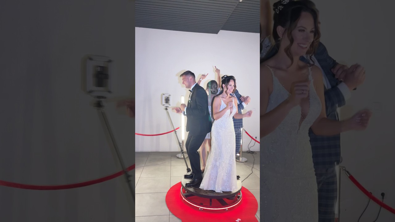 Fotobudka 360 na weselu #wedding #bride #love #weselewarszawa #weselekrakow