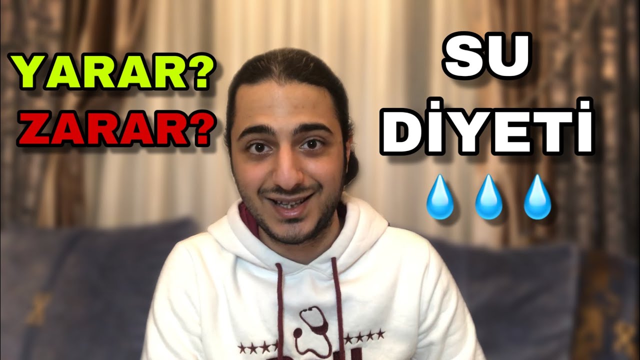 SU İÇEREK 1 Haftada 8 KİLO Vermek! (Doktor Kimliğimle Anlatıyorum)