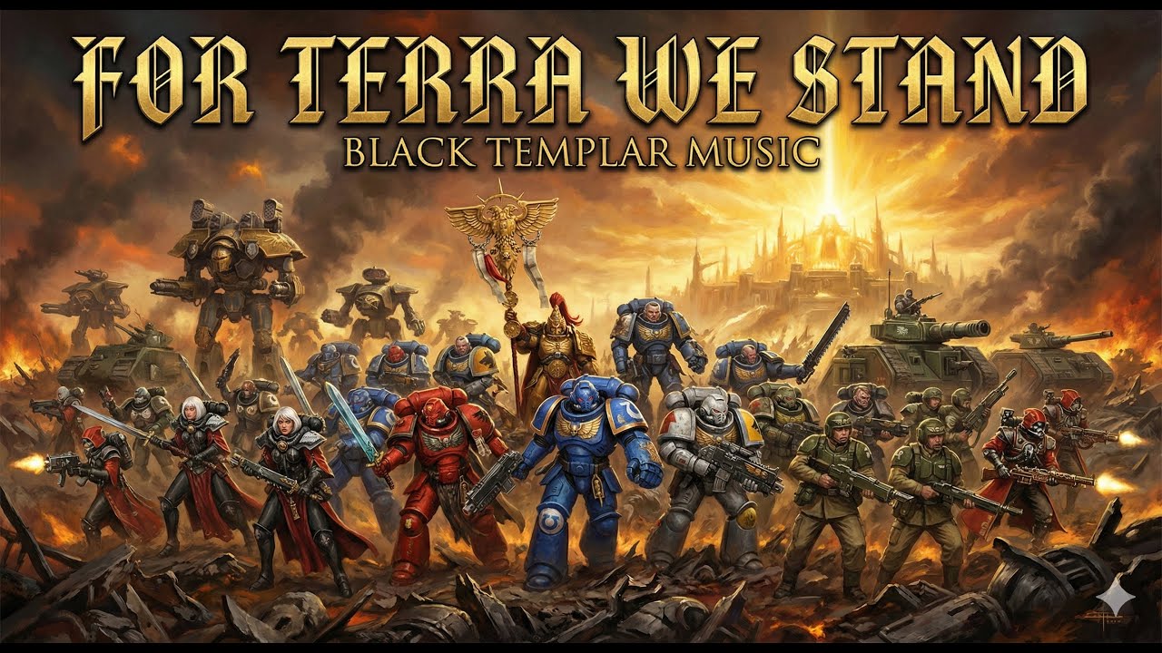 For Terra We Stand | Full Album [Warhammer 40k Inspired Power Metal]