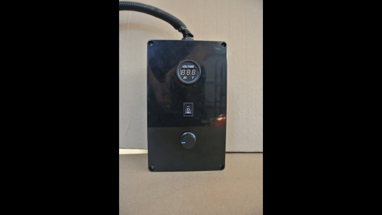 DIY Kayak PWM Digital Speed Controller Box