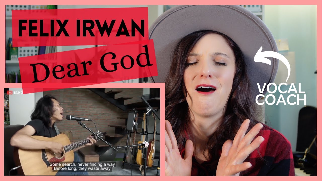 VOCAL COACH REACTS: Felix Irwan - DEAR GOD