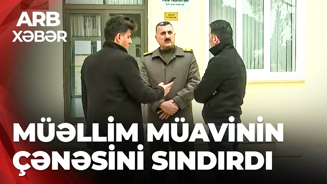 ARB XƏBƏR - Qaradağdakı məktəbdə m&uuml;əllimlə rəhbərlik arasında gərginlik -M&uuml;bahisə davaya &ccedil;evrildi