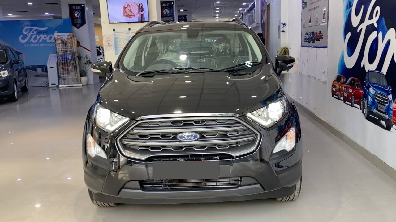 Ford Ecosport 2021 Top Model | EcoSport S 2021 Black Colour - Review | Interior | Petrol/Diesel