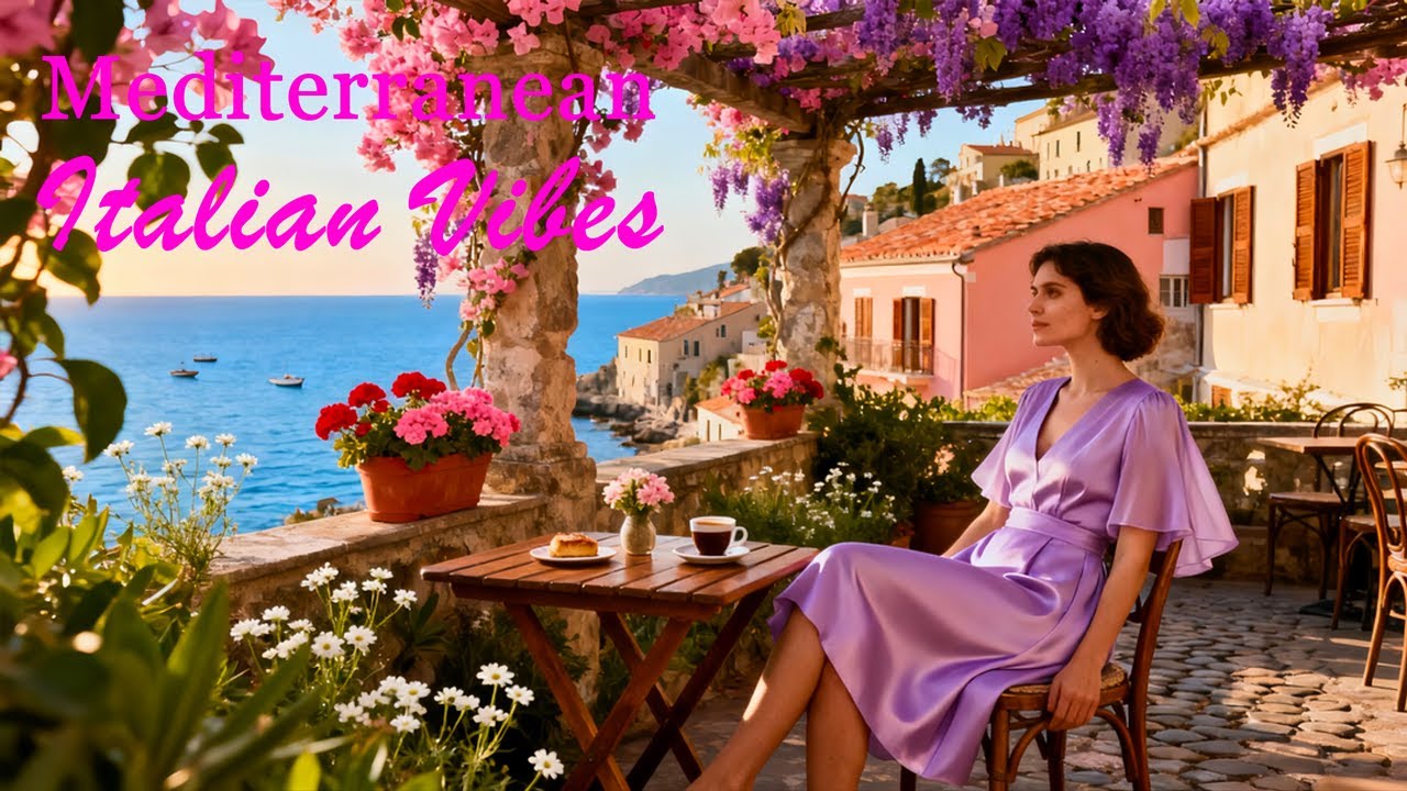 Relaxing Mediterranean Italian Sounds | Italian Vibes for Deep Relaxation & Peaceful Sleep