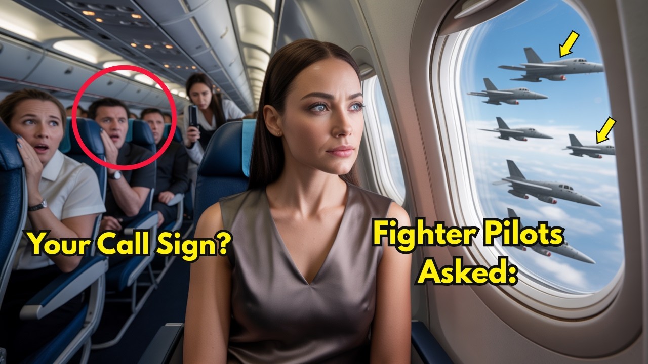 Quiet Woman in Row 8 — Engines Failed, Fighter Pilots Asked Your Call Sign?