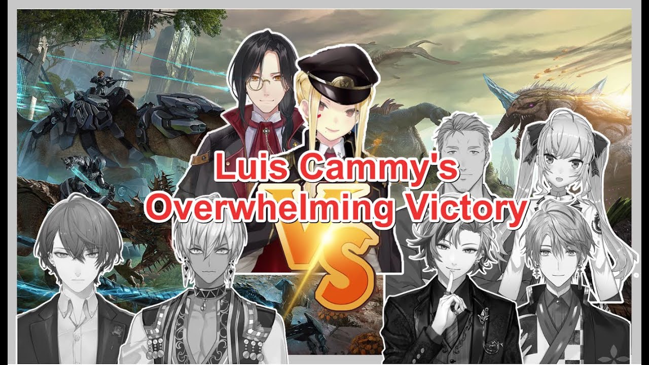 【NijiARK​】Luis Cammy's Overwhelming Victory In The Chaos【Nijisanji/Eng sub】