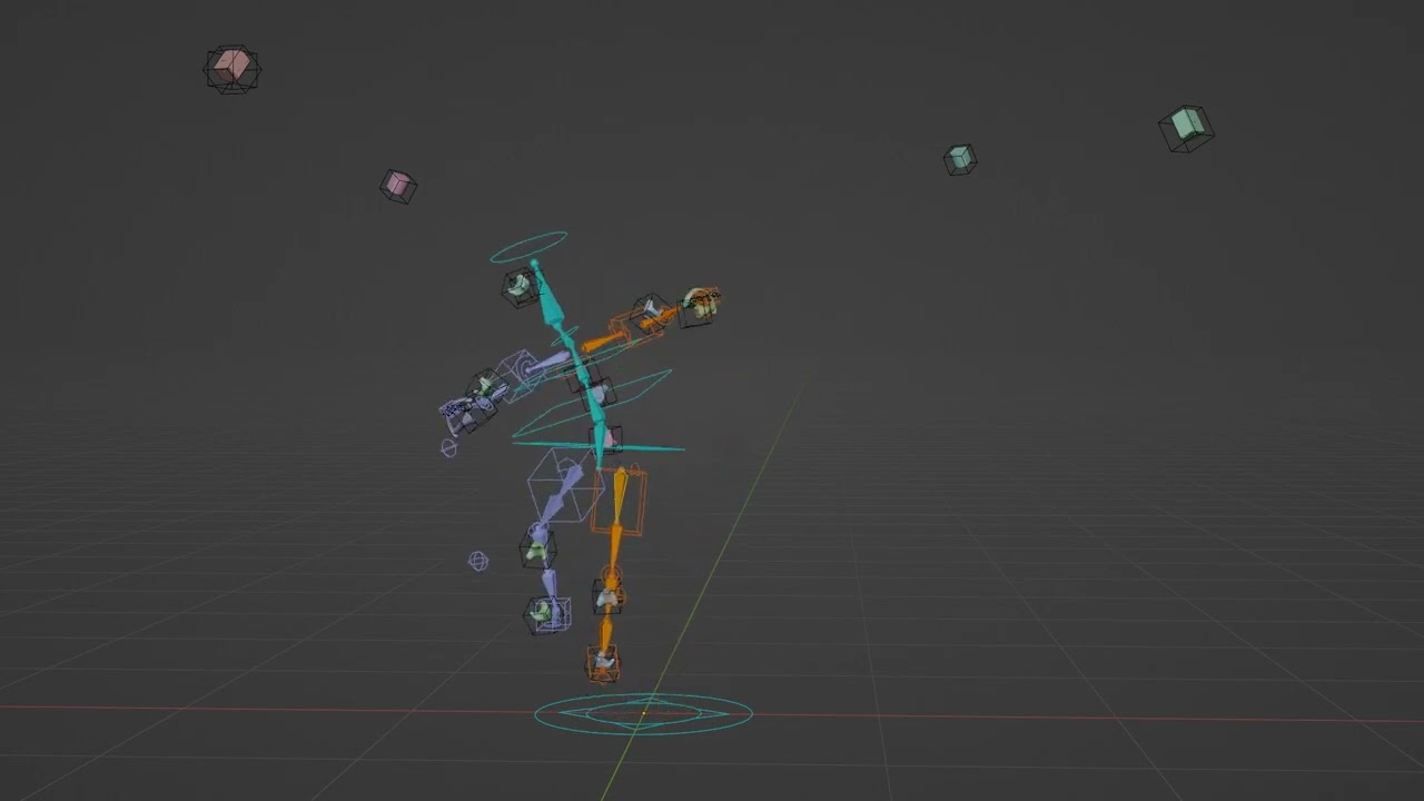 Vive tracker mocap test
