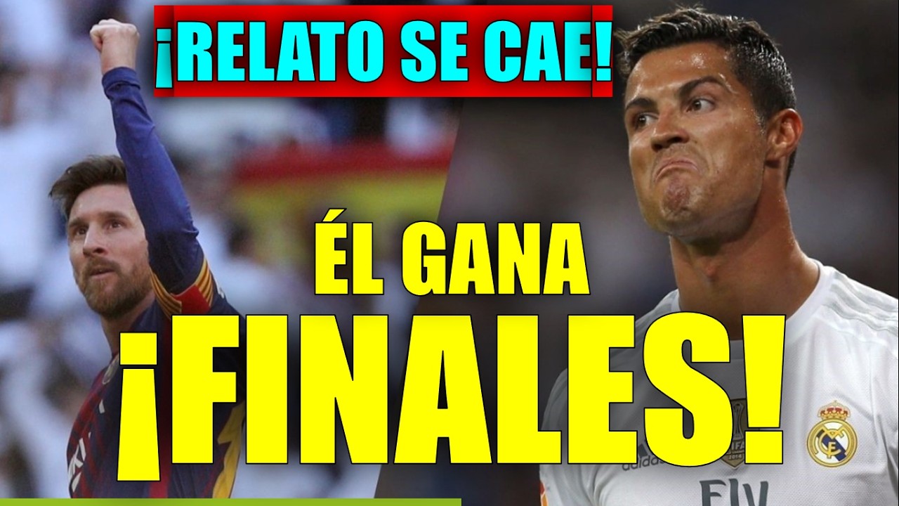 MESSI DESTROZA EL RELATO DE CR7 EN FINALES Y MOMENTOS CLAVE | LOS NÚMEROS NO MIENTEN