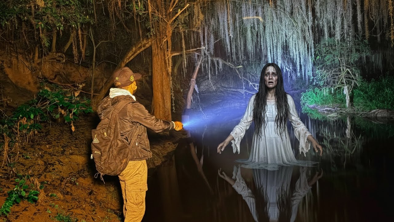 Sobreviví una noche SOLO a las 12 AM en el rio de la llorona y Espiritus 😱