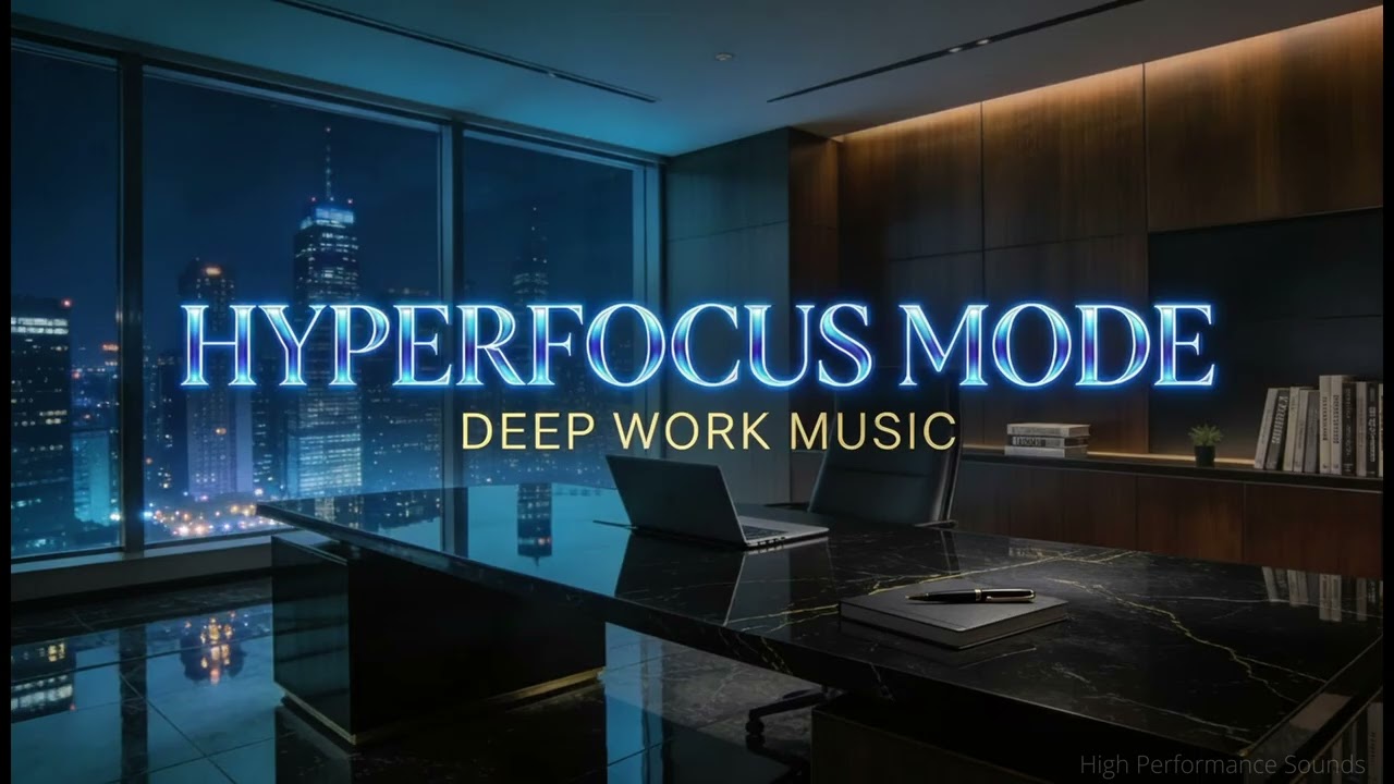 Hyperfocus Mode: Deep Work Music | Ultra Concentration for Deep Work