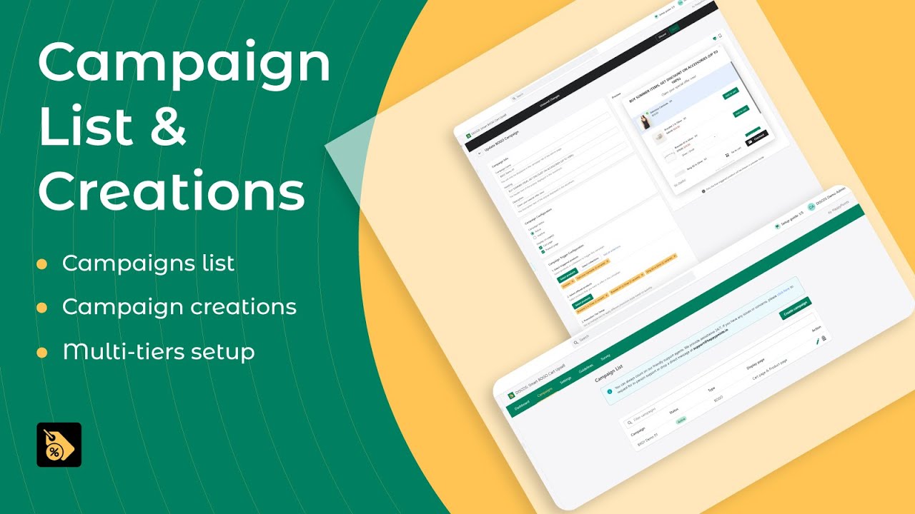 DISCOS | Smart BOGO Buy X Get Y - Shopify App - Campaign Buy X Get Y Creation