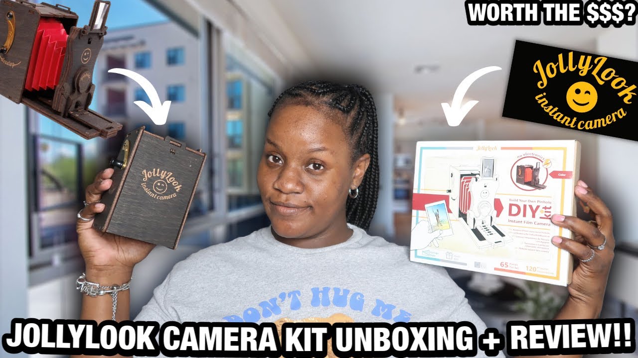 Jollylook Pinhole 📽️ [ DIY ] Camera Kit Unboxing + Review!! 📦 *SETUP & TEST* | WORTH THE $$$?✨