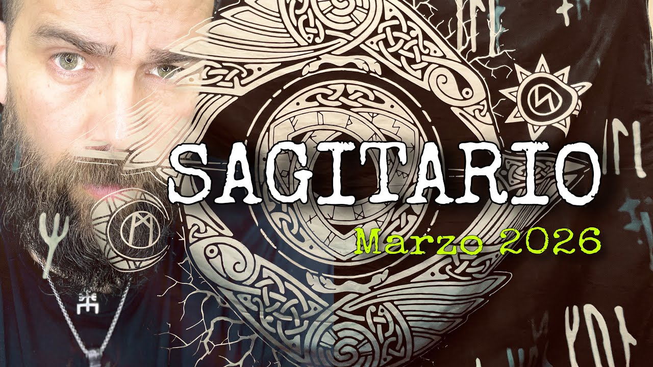 SAGITARIO ♐️ / LECTURA DE RUNAS - MARZO 2026