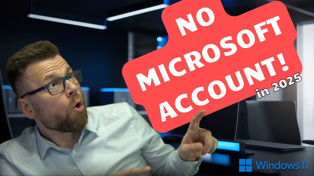 🔧 How to Install Windows 11 WITHOUT Microsoft Account (2025 Working Method)