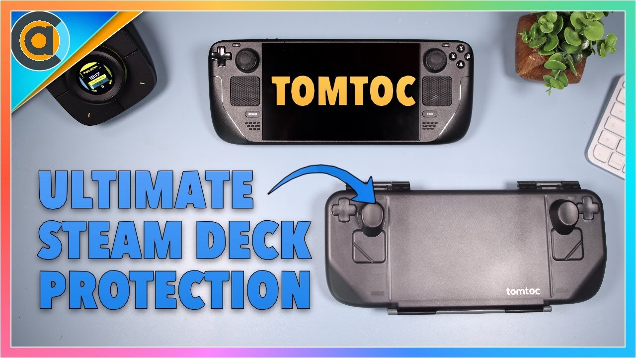 Чехол TomToc Steam Deck Armor Case +. Сумка Arccos &mdash; ЛУЧШАЯ защита для вашей Steam Deck.