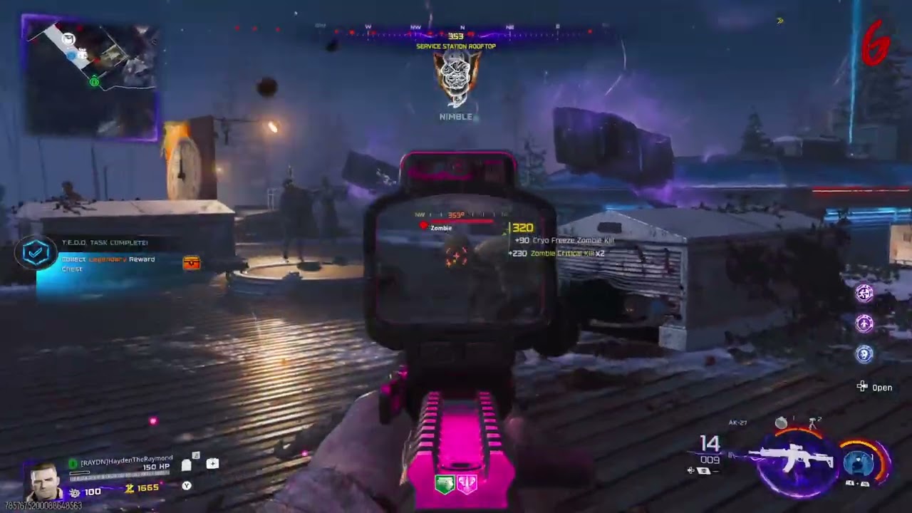 FIRST EVER GAMEPLAY: BLACK OPS 7 ZOMBIES SURVIVAL - 