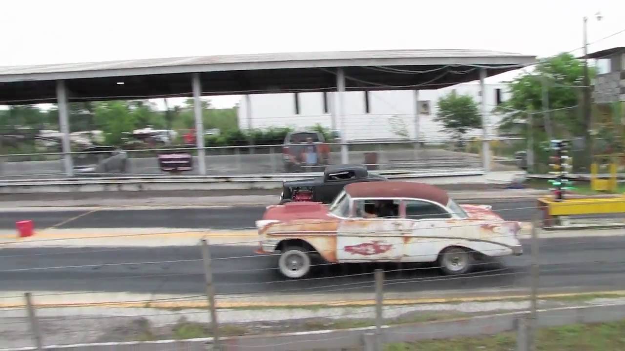 Texas Nostalgia Nationals Yello Belly Drag Strip