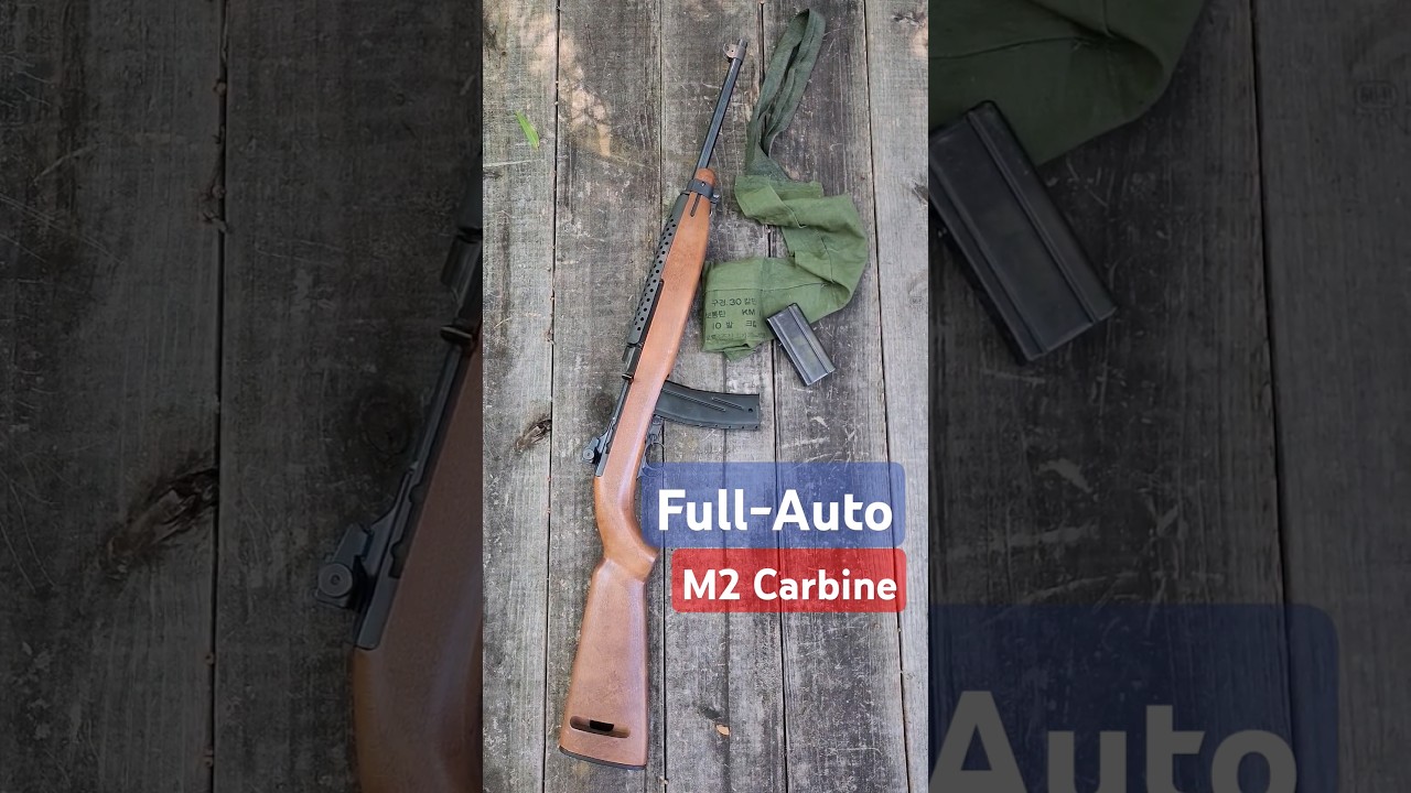 M2 Carbine FULL AUTO &mdash; первая американская штурмовая винтовка, недооценённая AF #USA #KOREA #CHOSIN